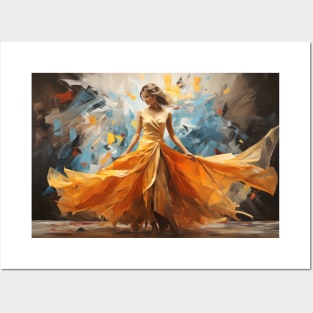 Dance Beauty Painting Abstract Art Decor Posters and Art